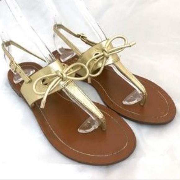 kate spade Shoes - Kate Spade Vacchetta Carolina Flat Thong Sandals